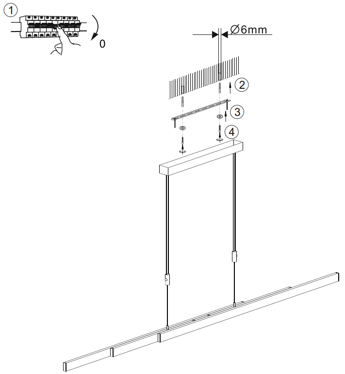 Paul Neuhaus 2568-95 Adriana LED Pendant Light - 5