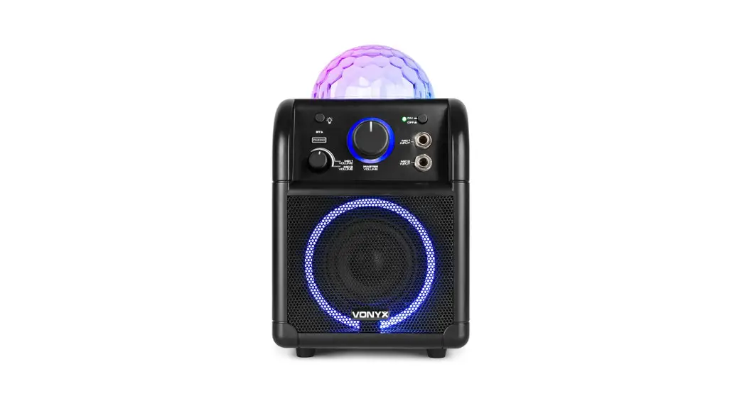 Vonyx 178.341 Sbs55 Series Karaoke Speaker Micro Bt Led Instruction Manual Vonyx 178.341 Sbs55 Series Karaoke Speaker Micro Bt Led Instruction Manual