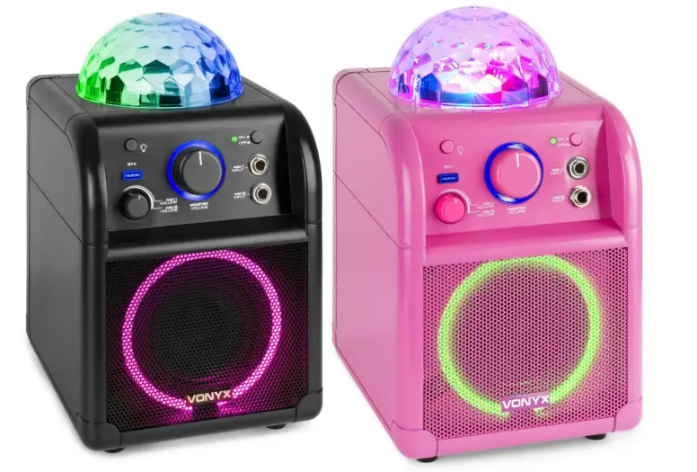 VONYX 178.341 SBS55 Series Karaoke Speaker Micro BT LED