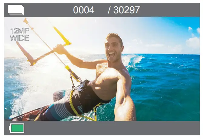 AKASO Action Camera - BURST PHOTO