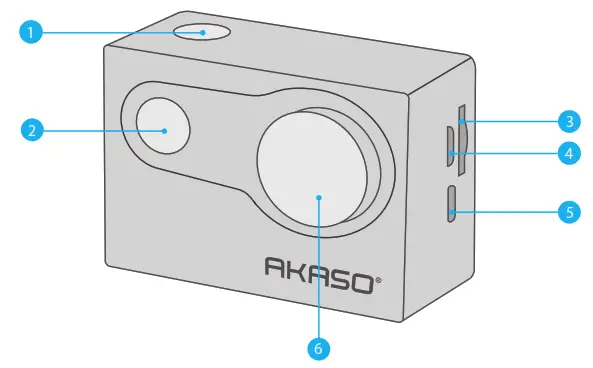 AKASO Action Camera - YOUR EK7000 1