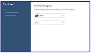 Registering your CareLink™ Personal account