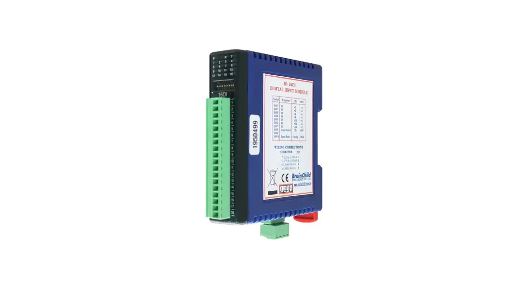 Innon Core Io Cr-io-16di 16 Point Modbus Input Or Output Module User Manual