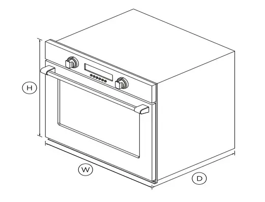 FISHER PAYKEL WOSV230N 30-Inch Electric Wall Oven - Figure 1