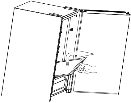 Midea Stainless Steel Frost Free Refrigerator 4.2A