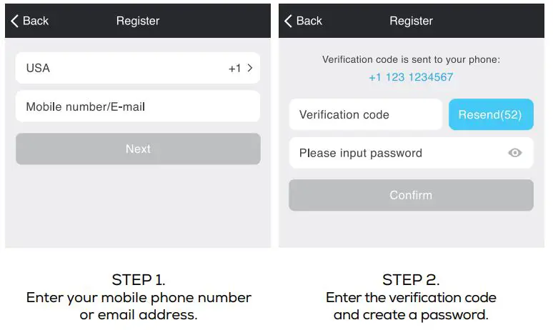 geeni Smart Wi-Fi Plug - Register an account on your Geeni app
