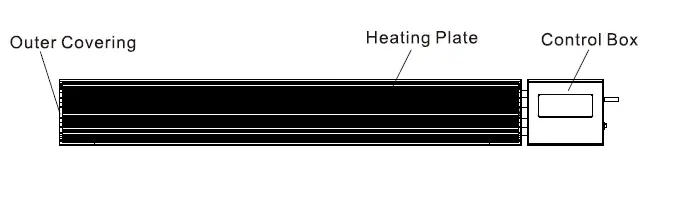 PROVIDA VARME PVIL3000BLK WiFi Radiant Heater 1