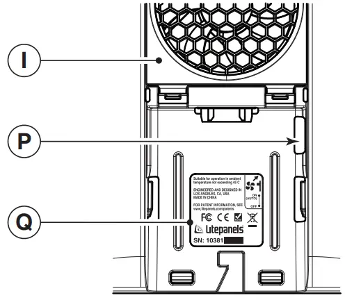 Litepanels 935-2023 Astra 3X Studio Light Flood Bi Color LED Fixture - ENABLING THE FAN