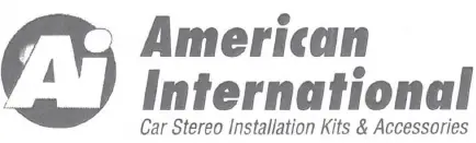 American International HYNK1133 Single and Double DIN Dash Kit logo