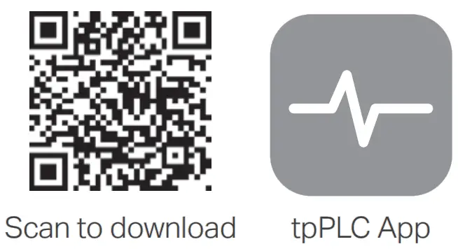 tp-link TL-WPA4220 300Mbps AV500 Wi-Fi Powerline Extender Starter Kit - QR code1