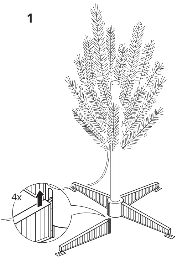 IKEA VINTERFINT Tree - FIG 2