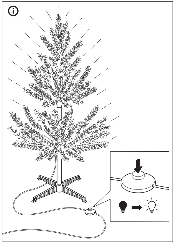 IKEA VINTERFINT Tree - FIG 6