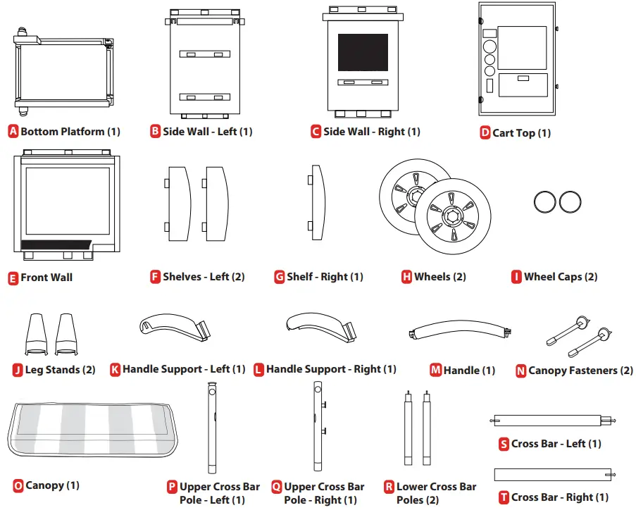 little tikes 2 in 1 Cafe Cart fig 1