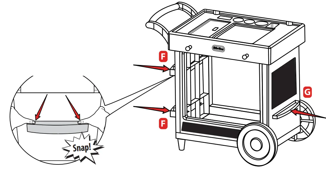 little tikes 2 in 1 Cafe Cart fig 10