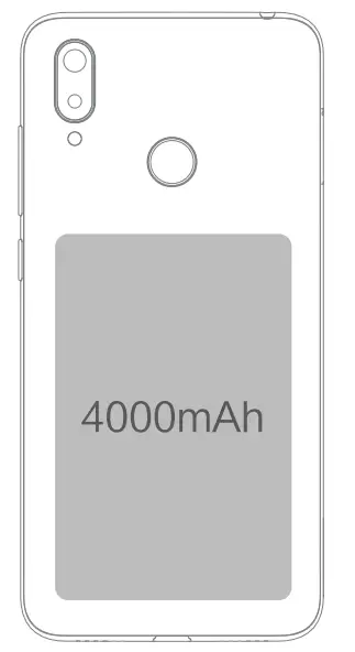 CUBOT X19 Smartphone - battry