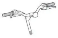 FORTIS 3 FS700CALRRA 700C Urban Master Road Bike Handlebar