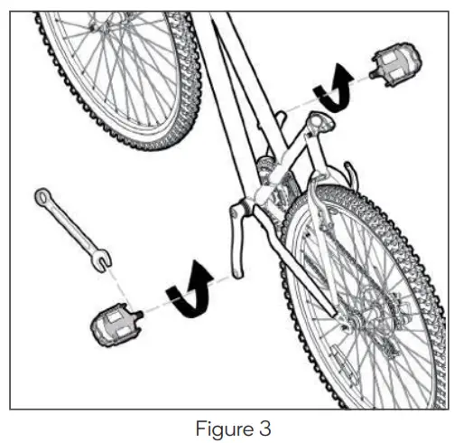 FORTIS 3 FS700CALRRA 700C Urban Master Road Bike pedals