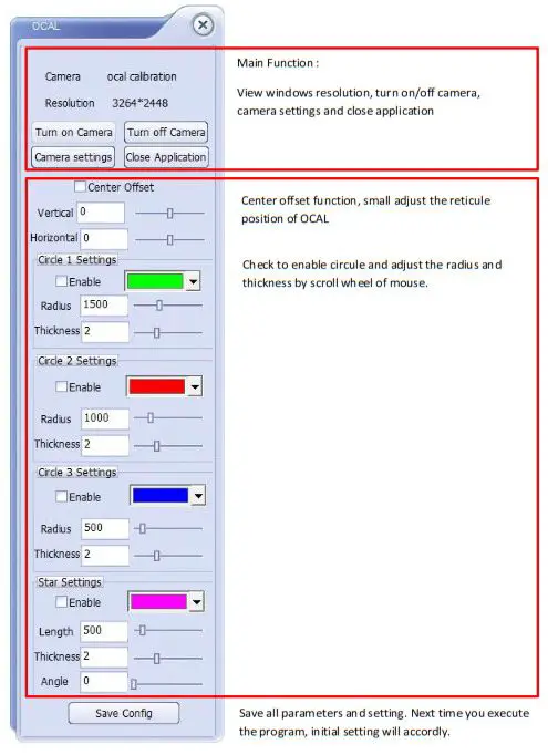 OCAL Electronic Collimator PRO - OCAL User's Manual 22