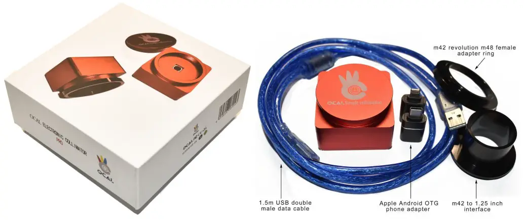 OCAL Electronic Collimator PRO - OCAL User's Manual