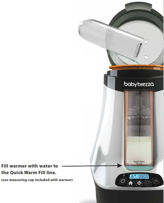 baby brezza BRZ00139 Safe Smart Bottle Warmer 2