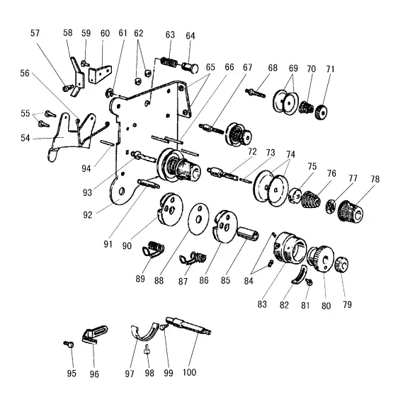 HIGHLEAD-GC2268-2B -2BL-Two-Needle-Cylindrical-Bed-Compound-Feed-Lockstitch-Sewing-Machine-FIG-22
