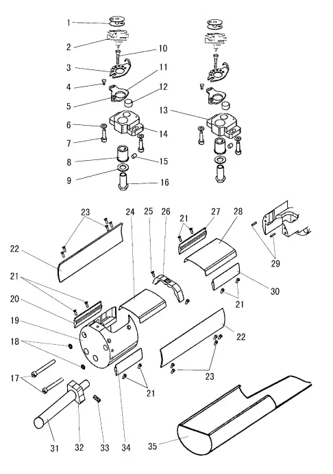 HIGHLEAD-GC2268-2B -2BL-Two-Needle-Cylindrical-Bed-Compound-Feed-Lockstitch-Sewing-Machine-FIG-28