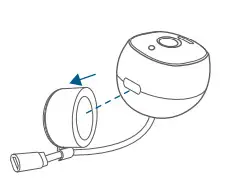 eufy Solo OutdoorCam- magnetic base