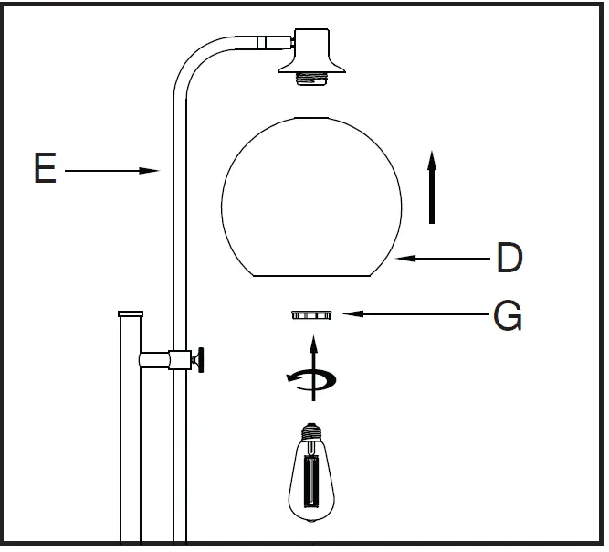 MEYER CROSS Antho 68Inch Nickel Floor Lamp 05