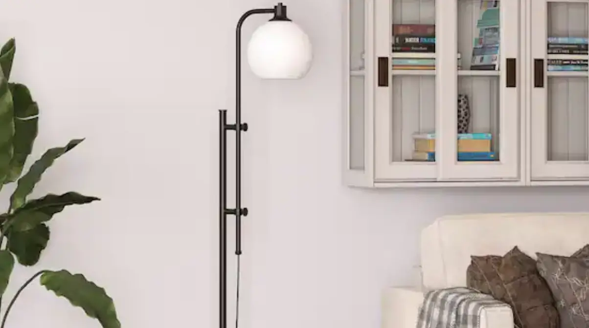 Meyer Cross Antho 68inch Nickel Floor Lamp Instruction Manual