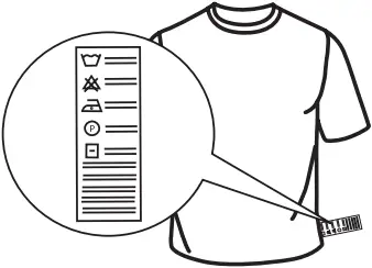 INDeSIT YT M11 92 X - CARE LABEL
