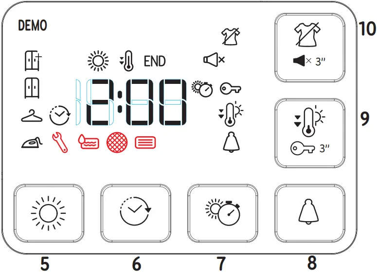 INDeSIT YT M11 92 X - CONTROL PANEL 2