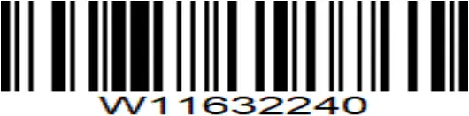YT M11 92 X - Bar Code