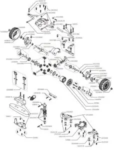 FRONT END EXPLODED VIEW