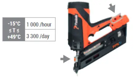 Paslode PPNXi Specialist Nailer - ADJUSTMENTS