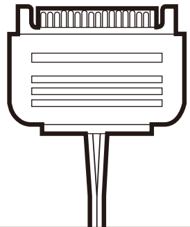 COUGAR MX620 RGB Stylish ARGB Mid Tower Case with Modern Patterned Air Vents - Power Connector