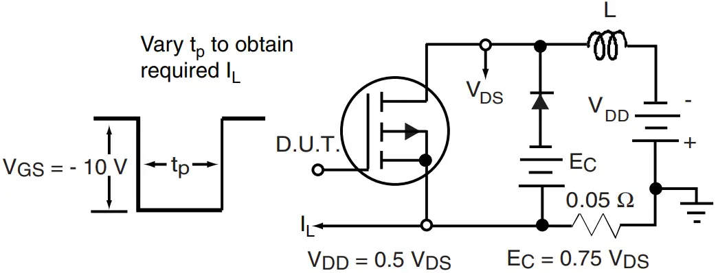 Clamped Inductive Test Circuit