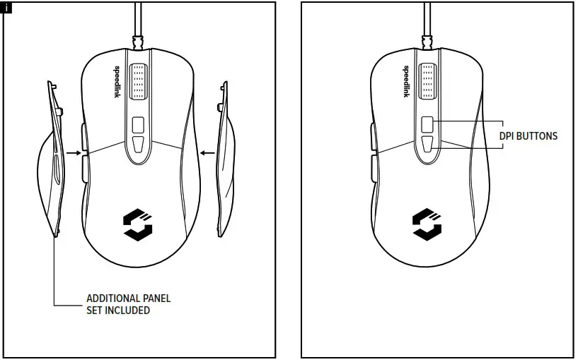 speedlink Sicanos RGB Gaming Mouse - speedlink Sicanos RGB Gaming Mouse