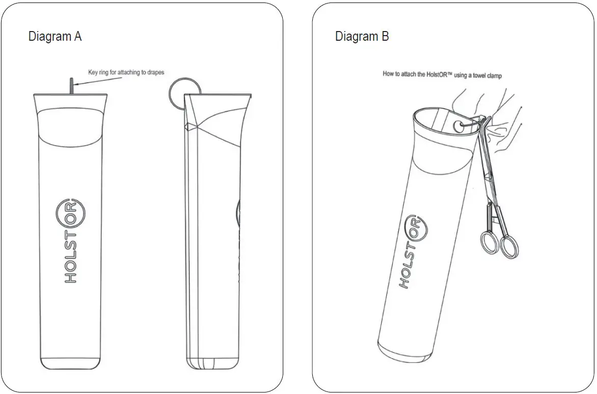 Symmetry Surgical H-250 HolstOR Surgical Instrument Holder-1