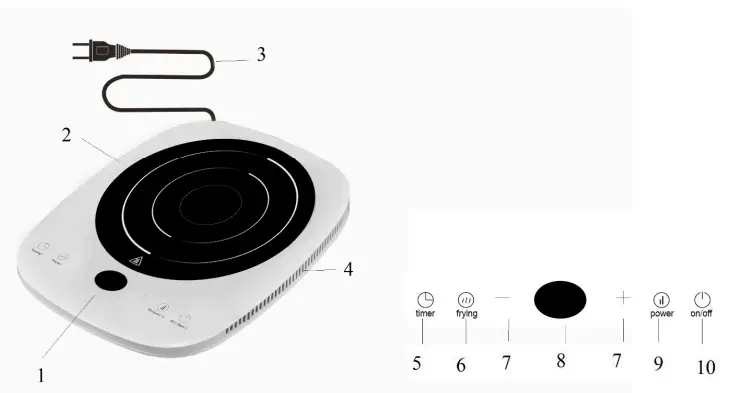 BRAYER-BR2802-Induction-Cooker-fig 5