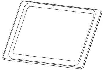 KitchenAId W10903390B Built-In Microwave Combination Ovens -Baking Tray