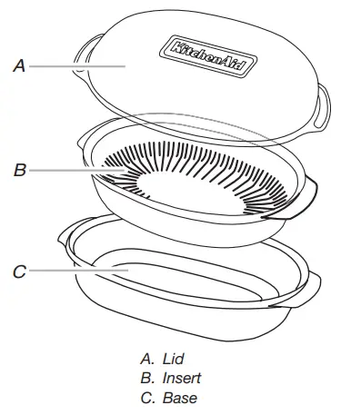 KitchenAId W10903390B Built-In Microwave Combination Ovens -KitchenAid™ Steamer Vessel