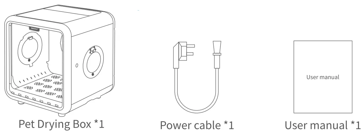 DMDPET MH66 Pet Drying Box