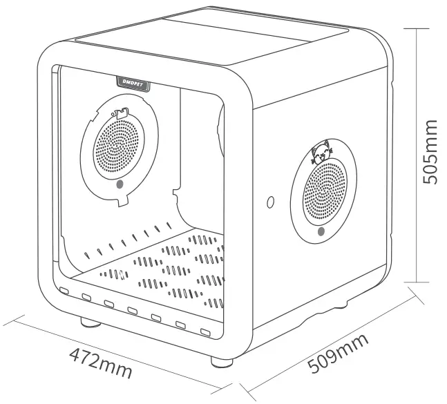 DMDPET MH66 Pet Drying Box - fig 5