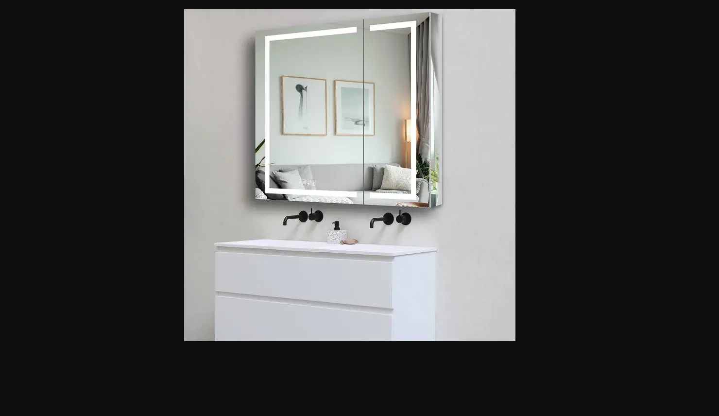 Istyle Led-anac Led Mirror Cabinet Instruction Manual
