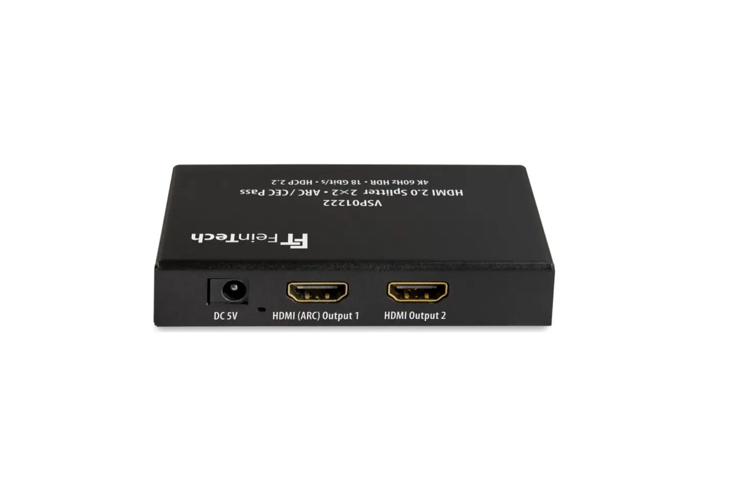 Feintech Vsp01222 Hdmi 2.0 Arc/cec Pass Splitter 2x2 Instruction Manual
