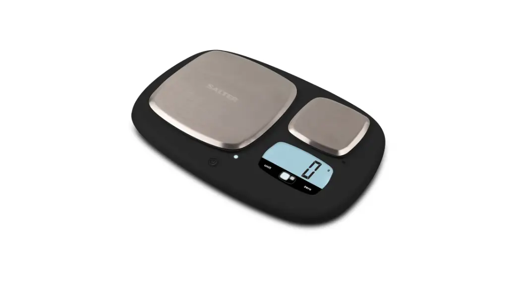 Salter 1084 Bkdr Dual Platform Electronic Kitchen Scale Instruction Manual