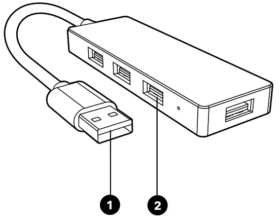 alza power APW HACF4A2B FlatCore USB A Hub - OVERVIEW 1