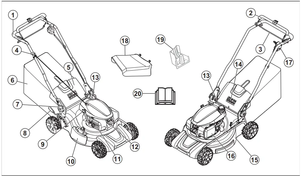 Husqvarna LC 356VP Lawnmower 56 Cm Wolfswinkel - Fig 1