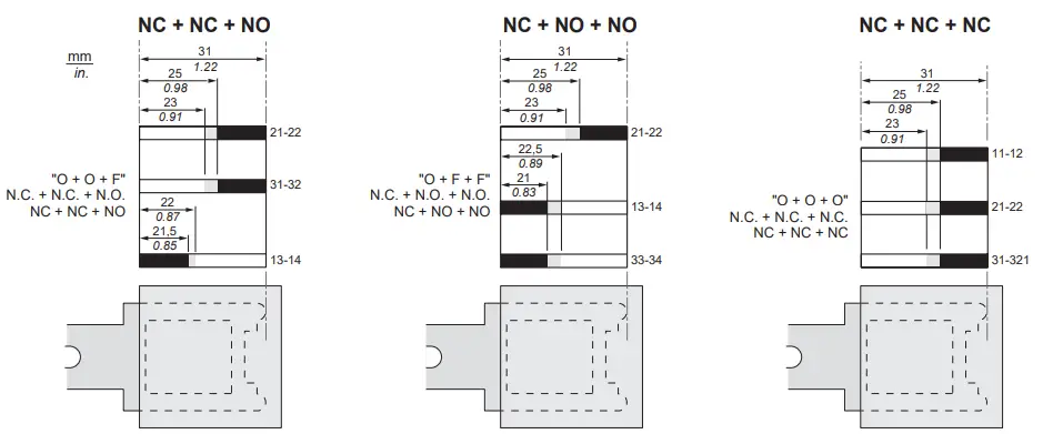 Schneider Electric XCSA B C Safety Interlock Switch - fig5