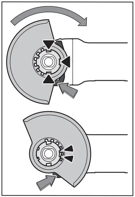 Protective guard for grinding